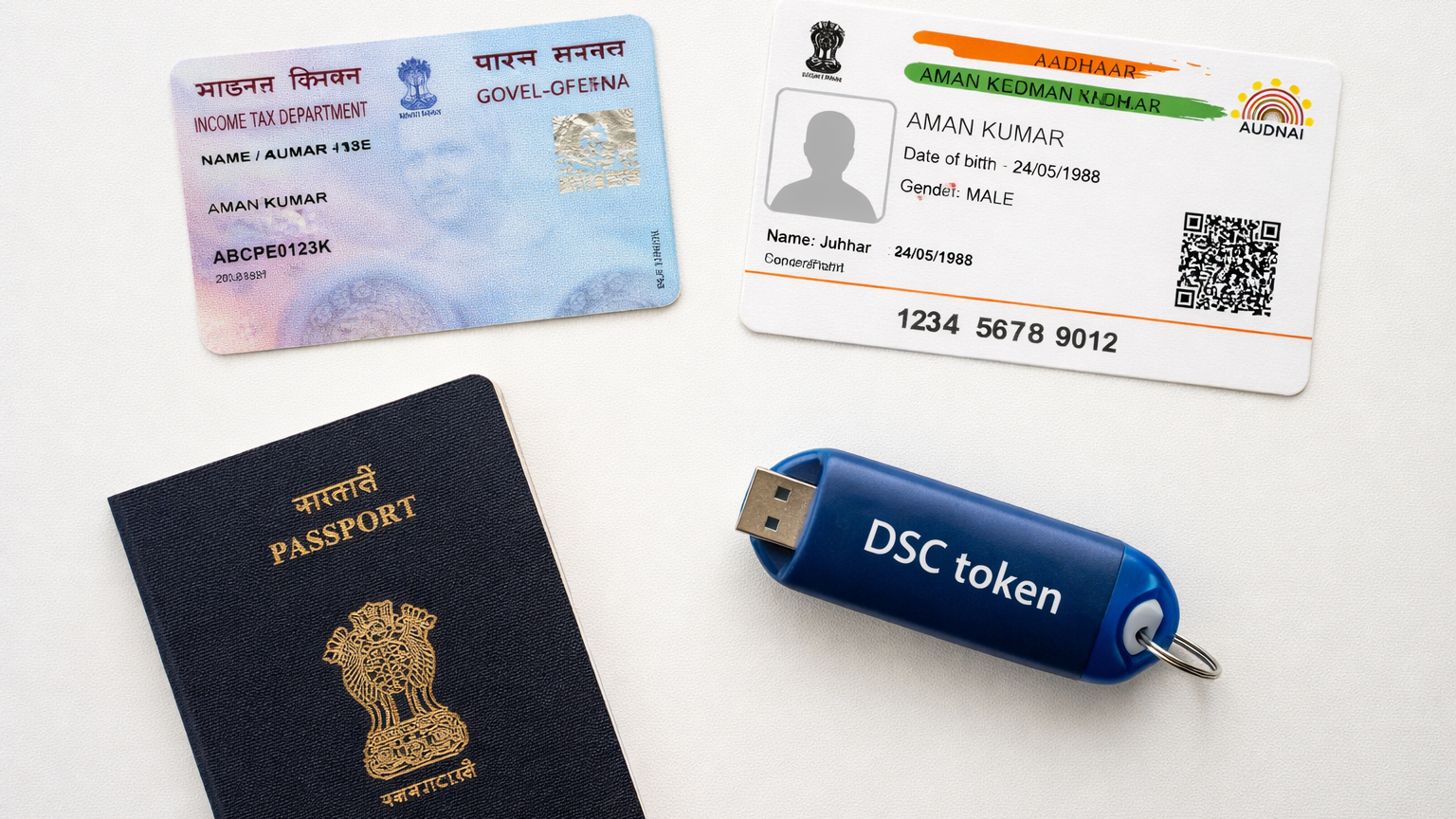 Documents required for company registration Mumbai — PAN, Aadhaar, DSC token