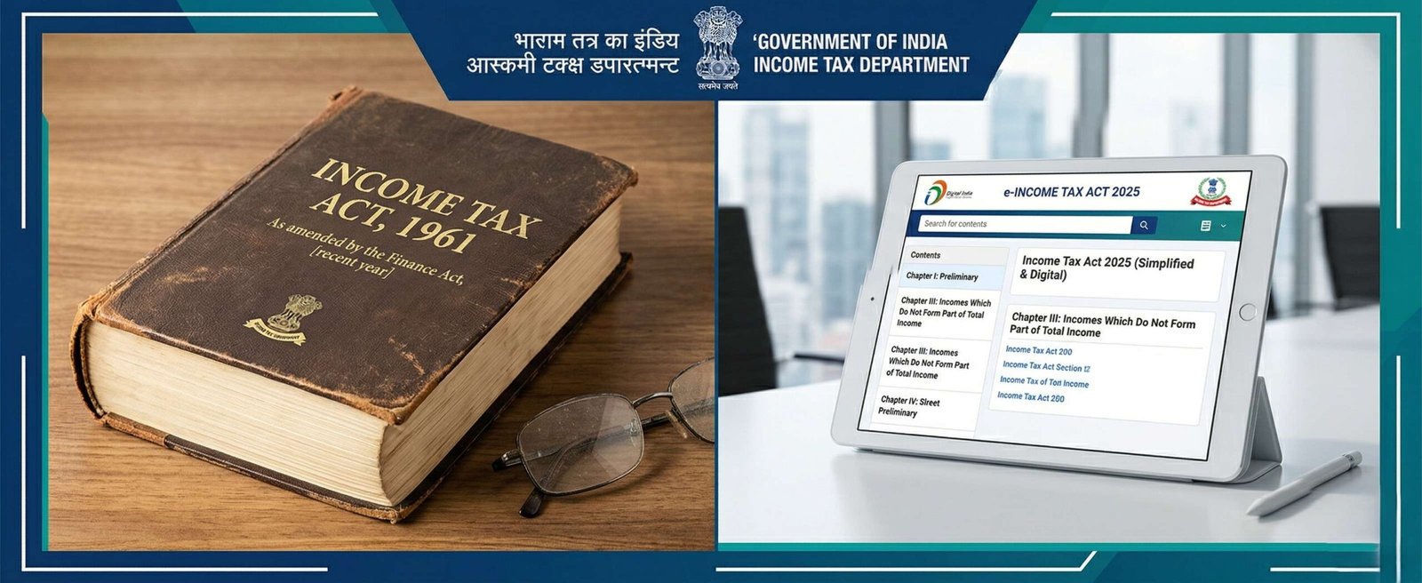 Income Tax Act 2025 replaces Income Tax Act 1961 — structural simplification for business owners