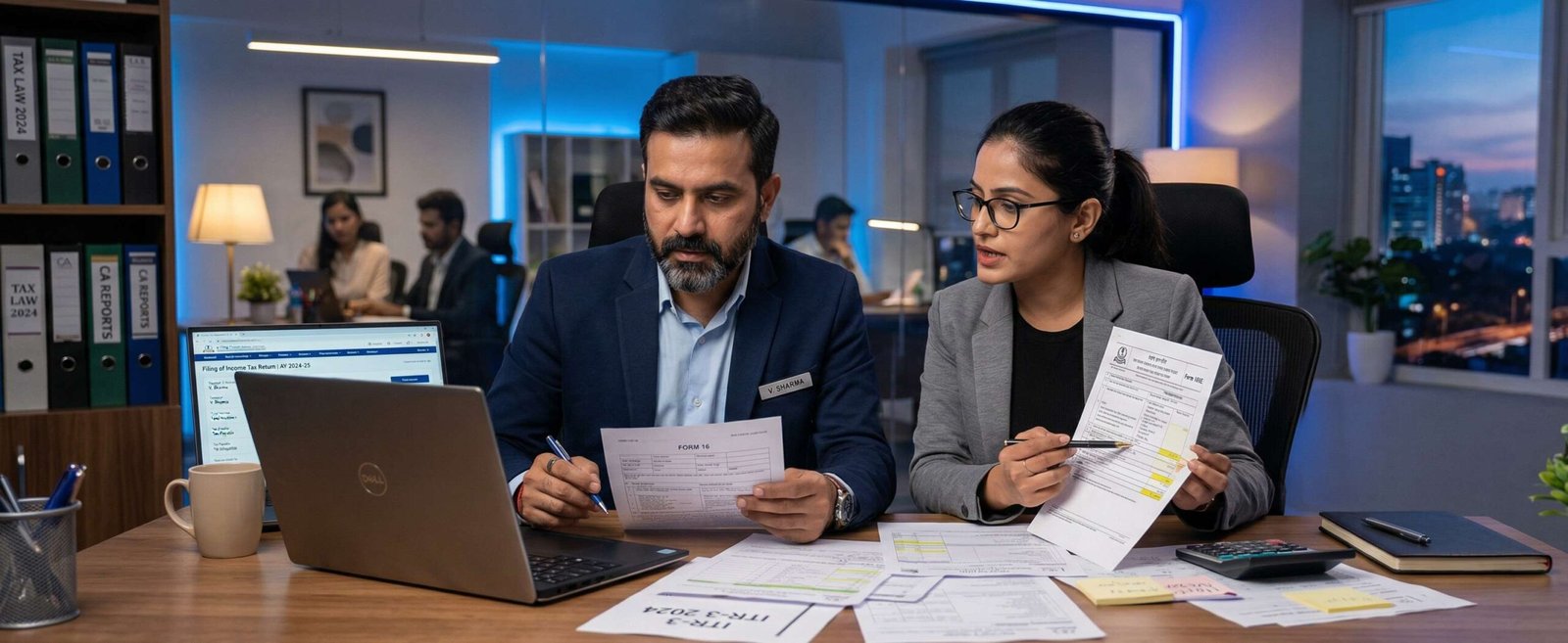 Business owner reviewing Income Tax Act 2025 changes for Tax Year 2026-27