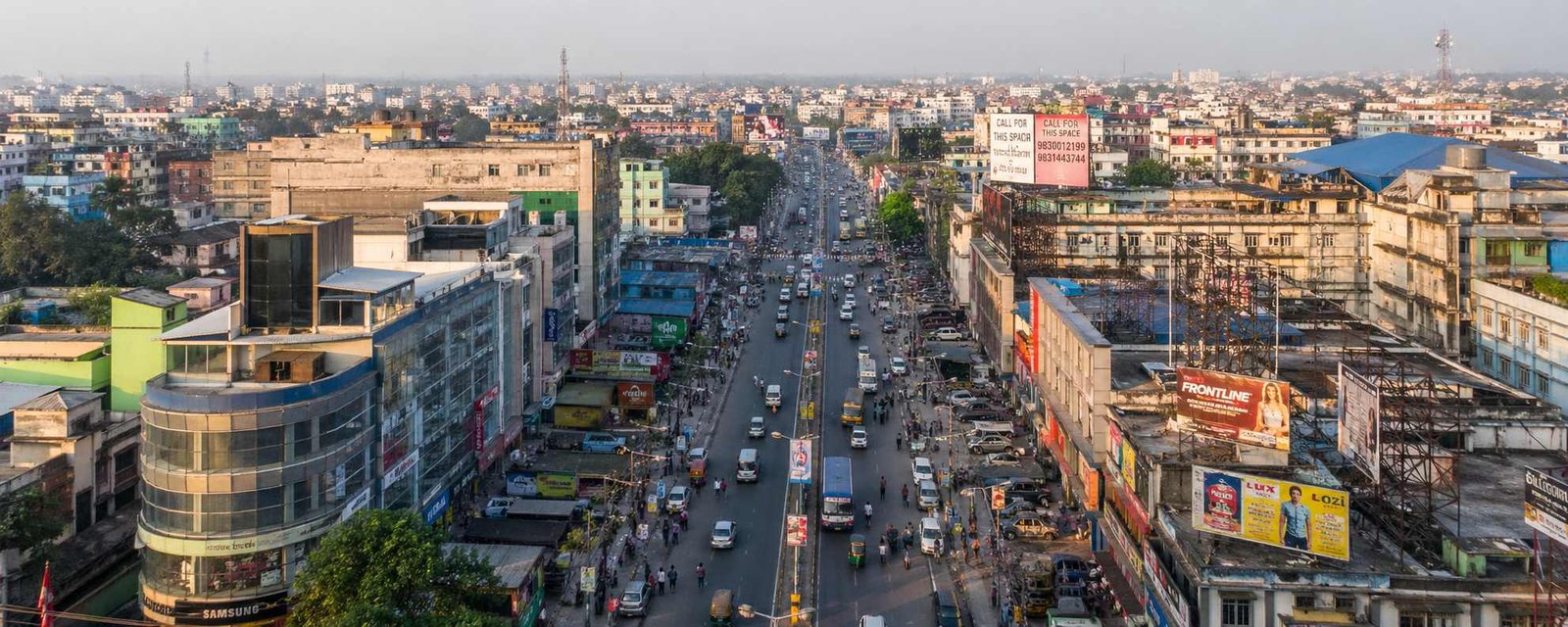 GST Registration in Siliguri — commercial district overview