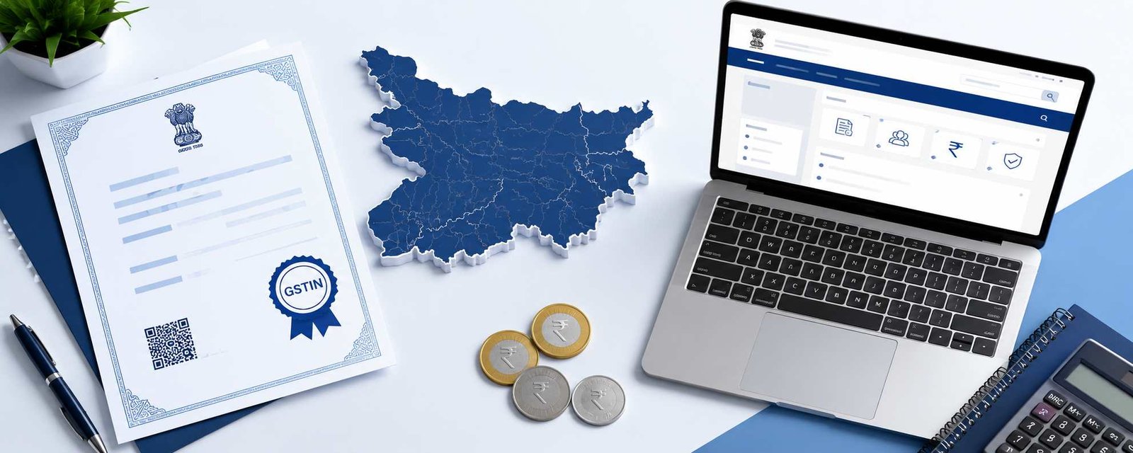 GST Registration in Bihar — GSTIN certificate and gst.gov.in portal