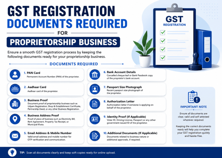 GST Registration Documents