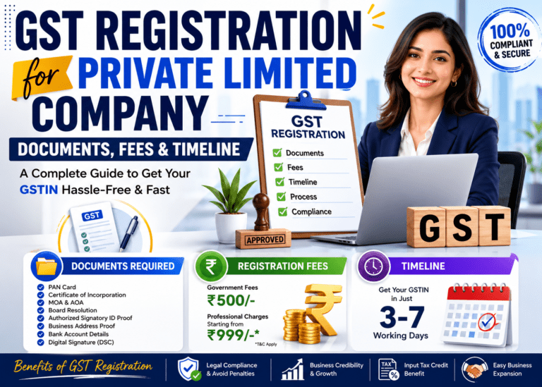 GST Registration for Private Limited Company