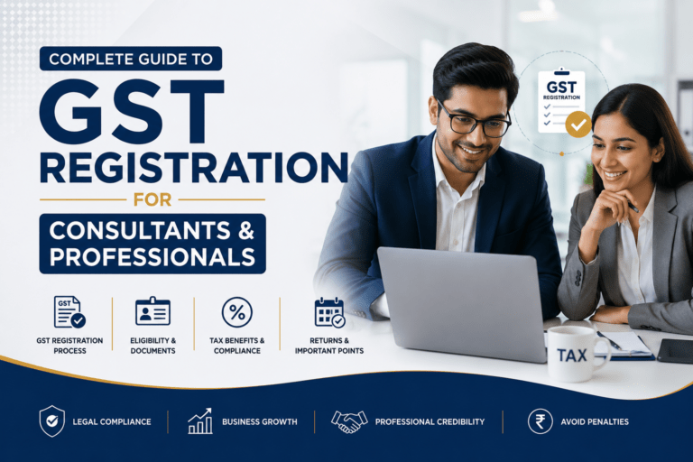 GST Registration for Consultants